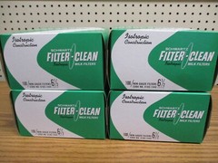 Schwartz Tuffy Milk Filters – 6.5 inch (400)
