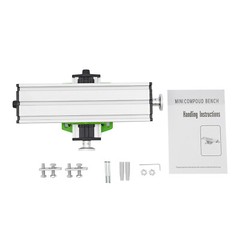 2 Axis Cross Slide Compound Bench Drill Vise Multifunction Milling Working Table