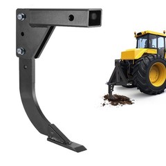 Racewill Hitch Lawn Mounted Ripper Garden Plow for ATV/UTV Tractor W/2″ Receiver