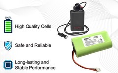 7.4V 2600mAh Replacement Battery for SurgiTel Eclipse EHL65 EHL-65 Battery Pack