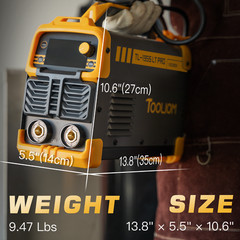 TOOLIOM 195A Stick/Lift TIG Welder with Lift TIG Torch 110V/220V Dual Voltage