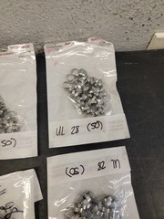 Molar Bands. Dental, Stainless, Various Sizes- 400+ Count (Z4)