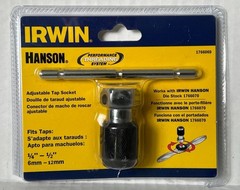 IRWIN HANSON 1766069 T-Handle Self-Aligning Tap Wrench 1/4″ to 1/2″ NEW