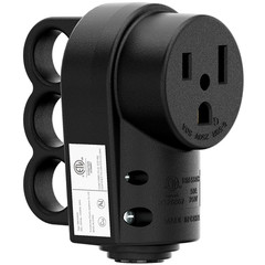 Nema 6-50R 50Amp 250V Female Welder Receptacle, 50A 250V Welder 3-Prong Female,