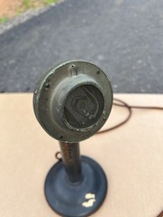 VINTAGE WESTERN ELECTRIC COMPANY CANDLESTICK PHONE JAN. 26, 1915 DISPATCH BRASS