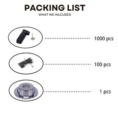 AM58KHZ Security TAG SENSOR KIT 1000 PIECE SENSORMATIC SECURITY CHECKPOINT COMP