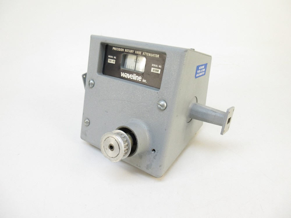 Waveline 722-R Precision Rotary Vane Attenuator – 2.60 to 50GHz / 0-60dB – 722R