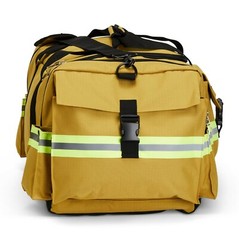 LINE2design Elite Firefighter Gear Bag Fireman Rescue Turnout Fire Bag – Yellow