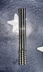 3X ACCUPRO 1/8X1/8X3/4X3 4FL BALLNOSE CARBIDE ENDMILL LR 646120 60338852 3pcs