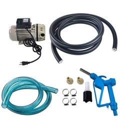 10GPM DEF Transfer Pump Kit 110V 550W For Urea Fluid Drum IBC Dispensing System