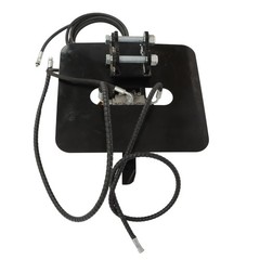 Hydraulic Grass Cutting Mower Attachment For 1-1.5ton Mini Excavator US