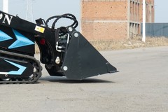 4-in-1 Bucket Attachment for Mini Skid Steer Fits TYPHON STOMP X1300 & STOMP 509