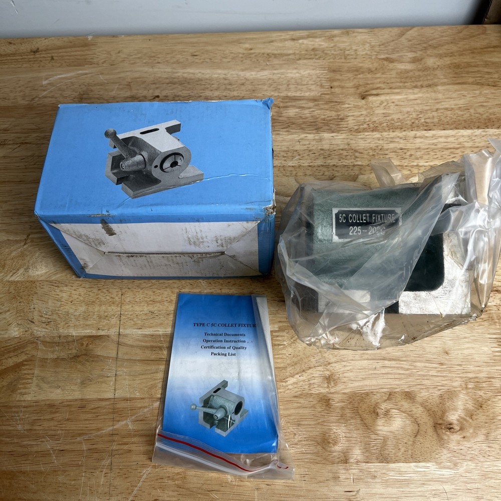 Interstate 5C Collet Fixture 1/32-1-1/8″ Cap Horiz/Vert Collet Holding 09671025