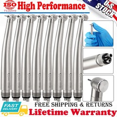10x Dental Handpiece w/ Std.Head ø10.3 x H13.5mm 4H Coupling & Air-Turbine Motor
