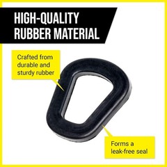 Mission Automotive Jerry Can Gaskets 5 Pack Gas Can Spout Replacement for 20 L