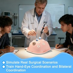 Laparoscopic Surgery Simulator – Portable Trainer w/ Modules for Med Students