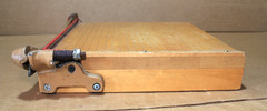 Vintage INGENTO Paper Cutter 1132 – 12″ Wood Table Guillotine Hand Cutter Tested