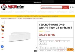 VELCRO® Brand ONE-WRAP® Tape, 25 Yards/Roll