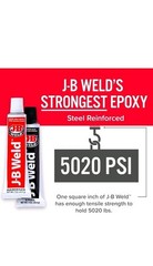 J-B Weld Original Epoxy – 2-Pack, Steel Reinforced, High Strength, Dark Grey