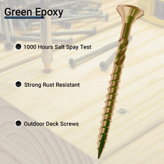 Deck Screws 3 Inch 10 x 3” Rust Resistant T25 Bit 5lb
