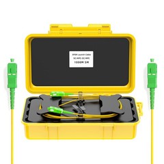 SC/APC-SC/APC OTDR Launch Cable Fiber Optic Test Box Single Mode 150m/1000m