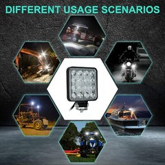 for 2pcs Fit klift LED Work light bulbs Deere 650 750 25 30 50 Excavator Yanmar