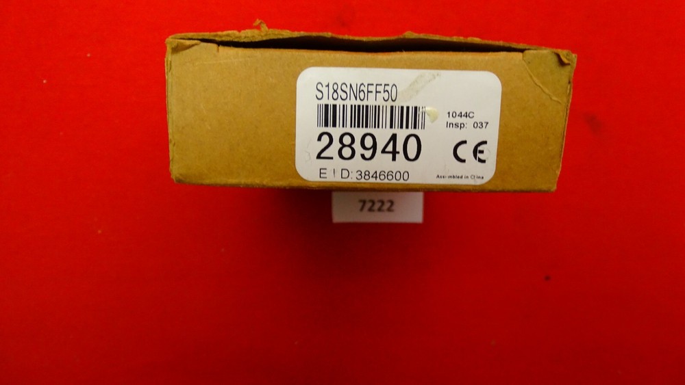 Turck Banner Engineering S18SN6FF50Q, ID 30867, E I D: 3848600