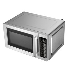 Uimoso Countertop Commercial Microwave Oven, 0.9 Cu. Ft, 1000W, with Safety Lock