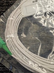 (QTY2) CORNING 444401UR1BF050F Fiber Optic Patch Cable 50 ft
