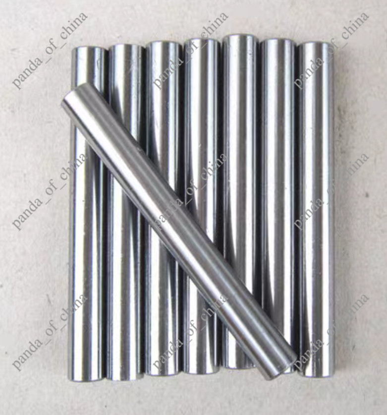 Pure Nickel Ni Round Rod Bar For Electroplating Anode Element Length 100-300mm
