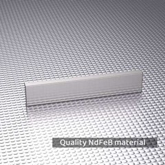 2pcs Long Neodymium Block Magnet NdFeB Super Strong Magnets 80*15*5mm N38