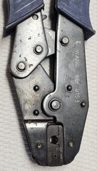 Vintage AMP Crimpex C Wang 220190-1 Die Ratchet Wire Crimping Hand Tool Sweden