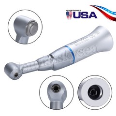 Contra Angle Slow Low Speed Handpiece Push Botton 1:1 Gear USA YAD Dental