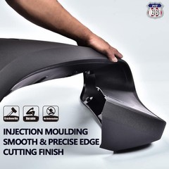 Fender Flares Compatible with 2014-2021 Toyota Tundra Paintable Smooth Matte