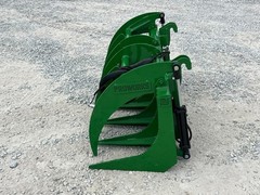 Proworks 72″ Root Rake Clam Grapple Attachment John Deere Compact Tractor Loader