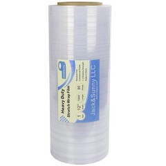 12in x1000ft Stretch Wrap 80 Gauge Heavy Duty Clear Moving Pallet Shrink Film