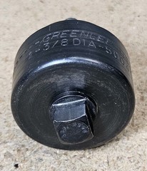 Greenlee No. 730 – 1 3/8″ round punch – Made in the U.S.A.