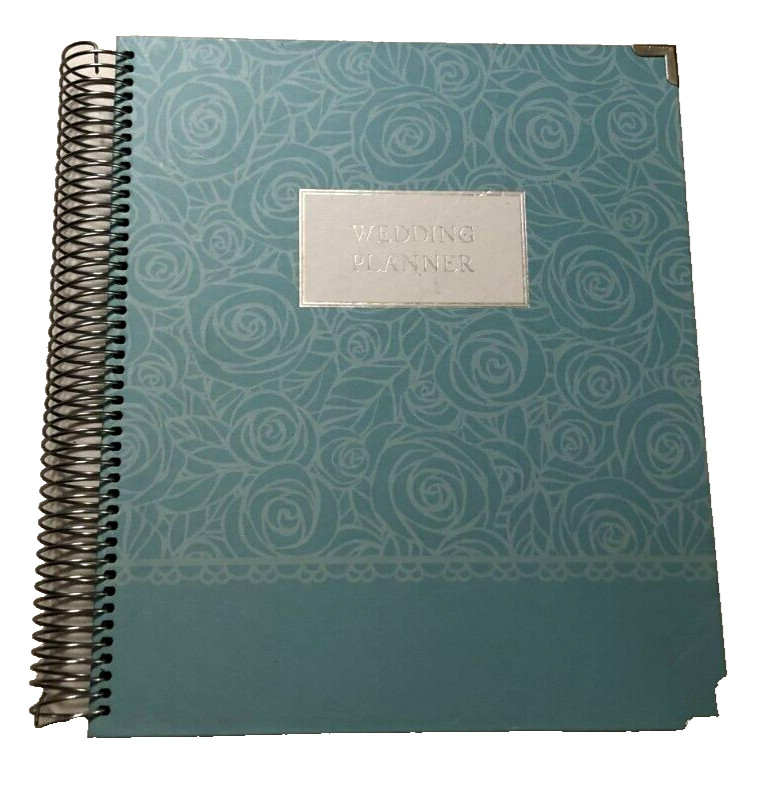 Wedding Planner Global Printed Products Hardcover Organizer Green 2020 Unused