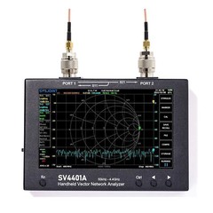 SV4401A 50KHz-4.4GHz VNA Vector Network Analyzer 7inch Touch Lcd 100dB Dynamic