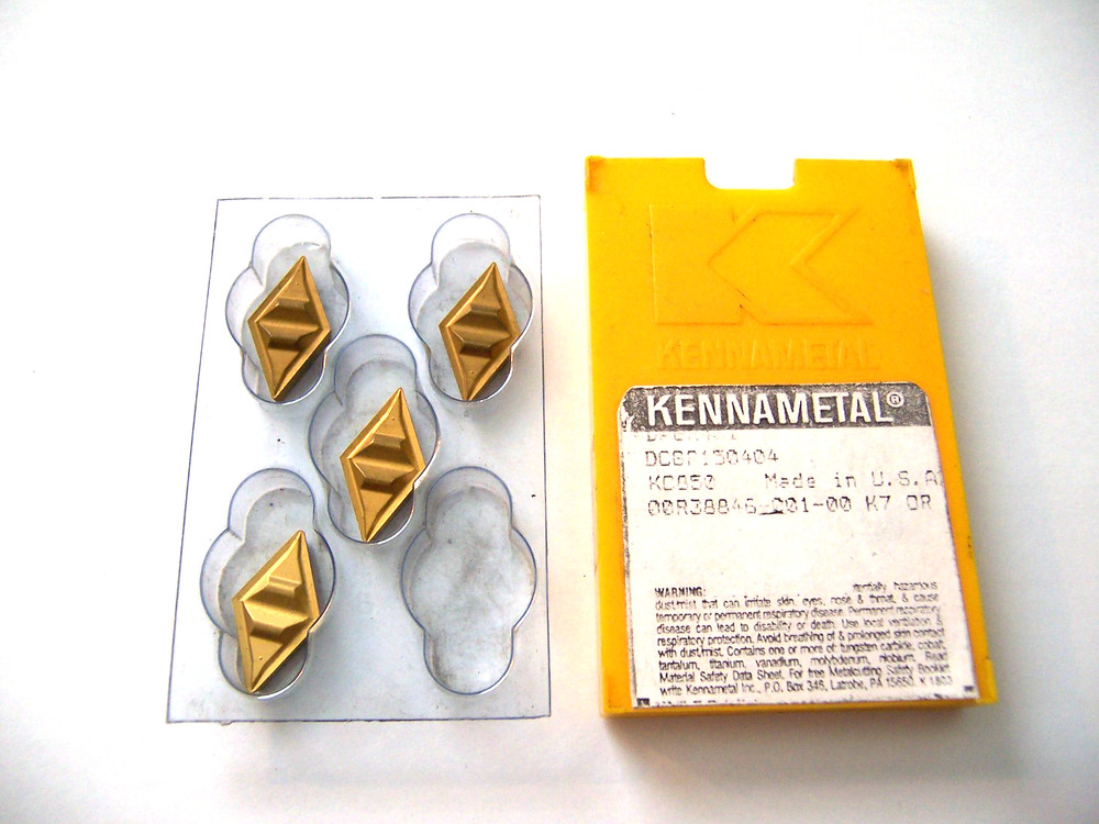 New 4 Pcs – DPGR 431 Grade KC850 Coated Inserts Kennametal