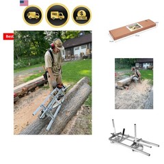 Portable Chainsaw mill 24 Inches Planking Milling Bar Size 14 Inches to 24 In…