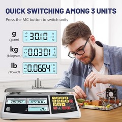 Counting Scale, Coin Scale to Weigh Coins, Precision Electronic Gram Scale fo…