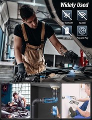 Endoscope Snake Camera with Light,IP67 Waterproof Camera for Android iPhone iPad
