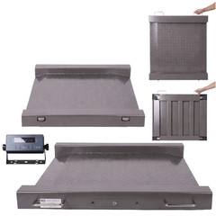 NTEP Certified Industrial Portable Drum scales 48″ x 48″ Platform Size 20000 lbs