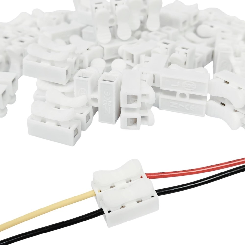 CH2 Quick Splice 2-Pin Connector 10A 220V (25 pcs)