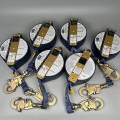 3M DBI-SALA Ultra-Lok 3103208 20ft Web Self Retracting Lifeline Lot of 6 – Used