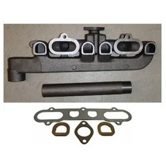 AT13134 AT21369 Manifold Gas Exhaust w/ Gaskets Fits John Deere Fits JD 1010