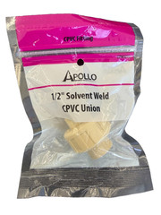 3 pack Apollo 1/2 in. x 1/2 in. CPVC CTS x CTS Union Solvent Weld