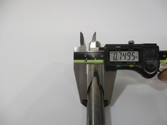(1-1/4) POUNDS SOLID CARBIDE Rod .750″ Diameter x 5″ Long Tungsten 1.25 # in EC