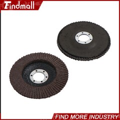 Findmall 50 Pcs 4-1/2″×7/8″ 40 Grit Premium Zirconia Flap Disc Sanding Grinding